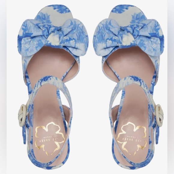 NEW TED BAKER HEMMINA PLATFORM HEELS SIZE 8 US/38 EU - Picture 5 of 6